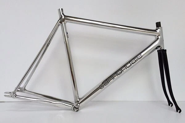 Cannondale Track marco cromado EE. UU. juego de calcomanías negras pegatinas adhesivas ステッ� Foto 4 de 4