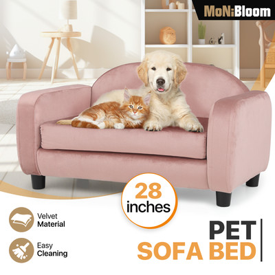 Pet Dog Sofa Bed Soft Warm Small Cat Dog Kennel Mat Anti-slip Removable Cushion