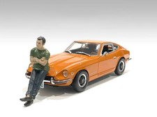"CAR MEET 2" FIGURINE II FOR 1/18 SCALE MODELS BY AMERICAN DIORAMA 76290