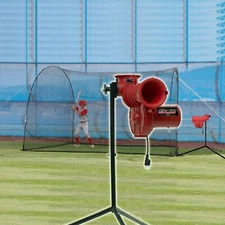 Heater Sports Power Alley Lite 360 Baseball Machine & Home Run Cage 12 Ft. Cage