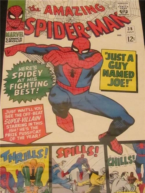 Calcomanía de pared Pottery Barn S/5 superhéroe Spiderman Capt America Thor Silver Surfer Foto 3 de 4