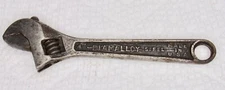 Vintage Diamond Calk & Horseshoe Co. 4" Mini Adjustable Wrench DIAMALLOY USA