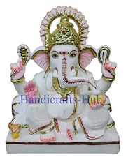 Marble Ganesh Statue idols sculptures Ganesha Murti Hindu Ganpati God moorti