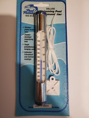 deluxe swimming pool thermometer