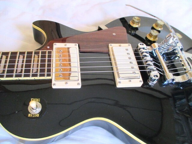 Electric Guitar Aria Pro II LS-500 Black 90% Frets | eBay