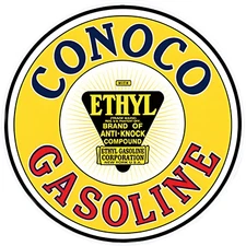 Conoco Gasoline Vintage Vinyl Decal Sticker Waterproof