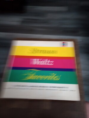 The Karl Lahar String Symphonette Strauss Waltz Favorites vinyl LP K107 G (UP)