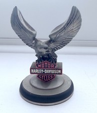 Franklin Mint Harley Davidson Pocket Watch Holder Display Heritage Softail