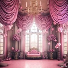 10'x10' Wedding Computer-painted Vinyl Scenic Photo Background Backdrop BHF1789