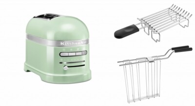 KitchenAid Artisan 2-Scheiben Toaster 5KMT2204EPT Pistazie Paket 1 (Neu)