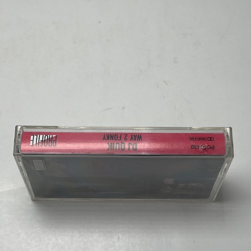 DJ Quik - Way 2 Fonky Gangsta Rap West Coast G-Funk Tape 1992 - Picture 3 of 24