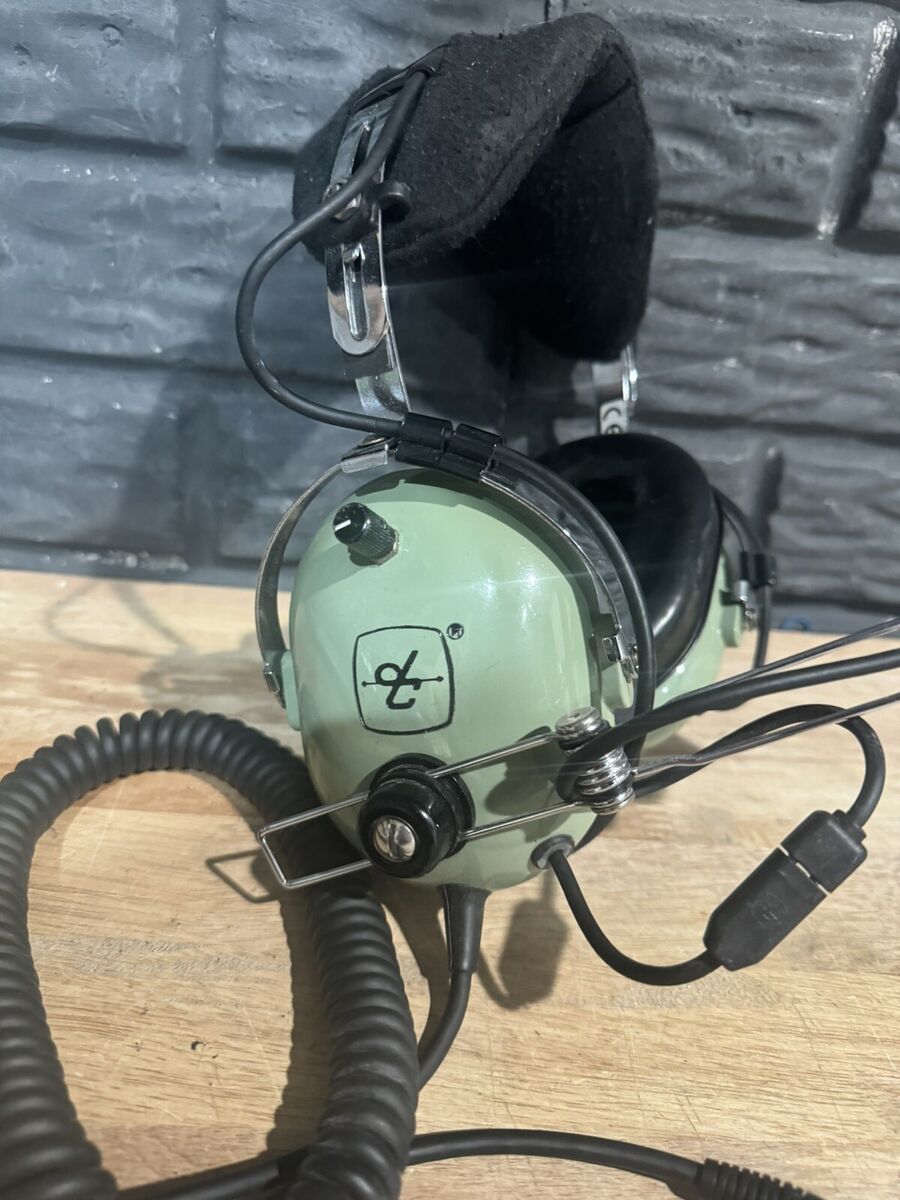 David Clark H10-76 Military Aviation Headset Green Soft Top David Clark H10-76 Military Aviation Headset Green Soft Top