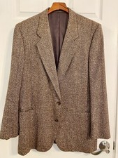 Vintage Corduroy Coat Blazer Jacket Size 46