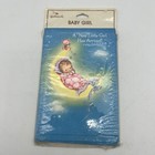 Vintage Hallmark Birth Announcements Sealed Pack Baby Girl Set of 10 Nos