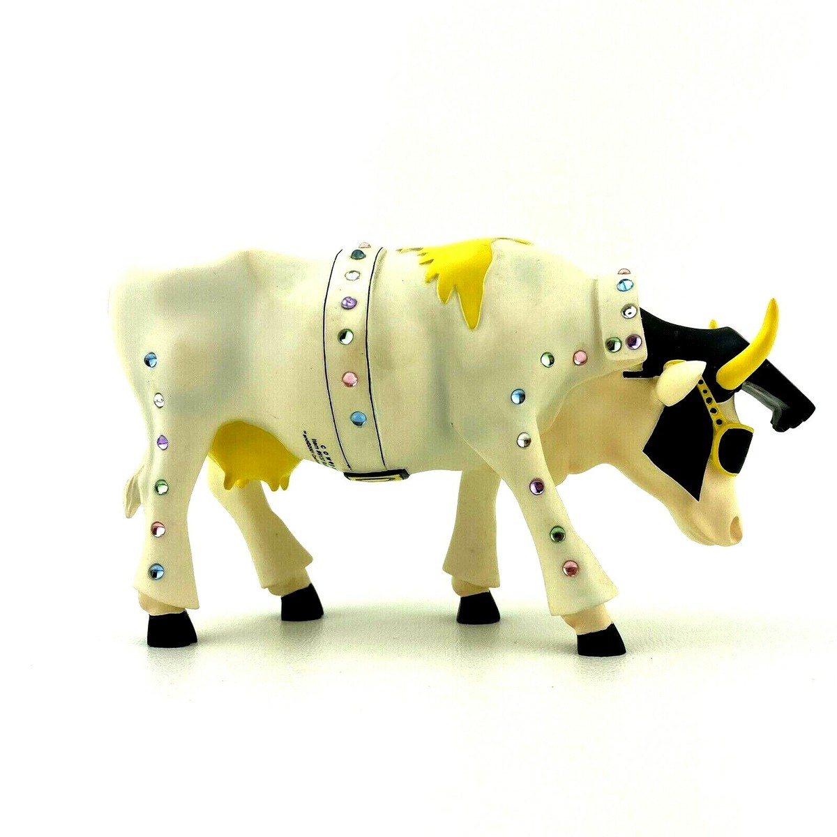 Cows on Parade Figurine Rock N Roll Elvis Item 9137 Westland