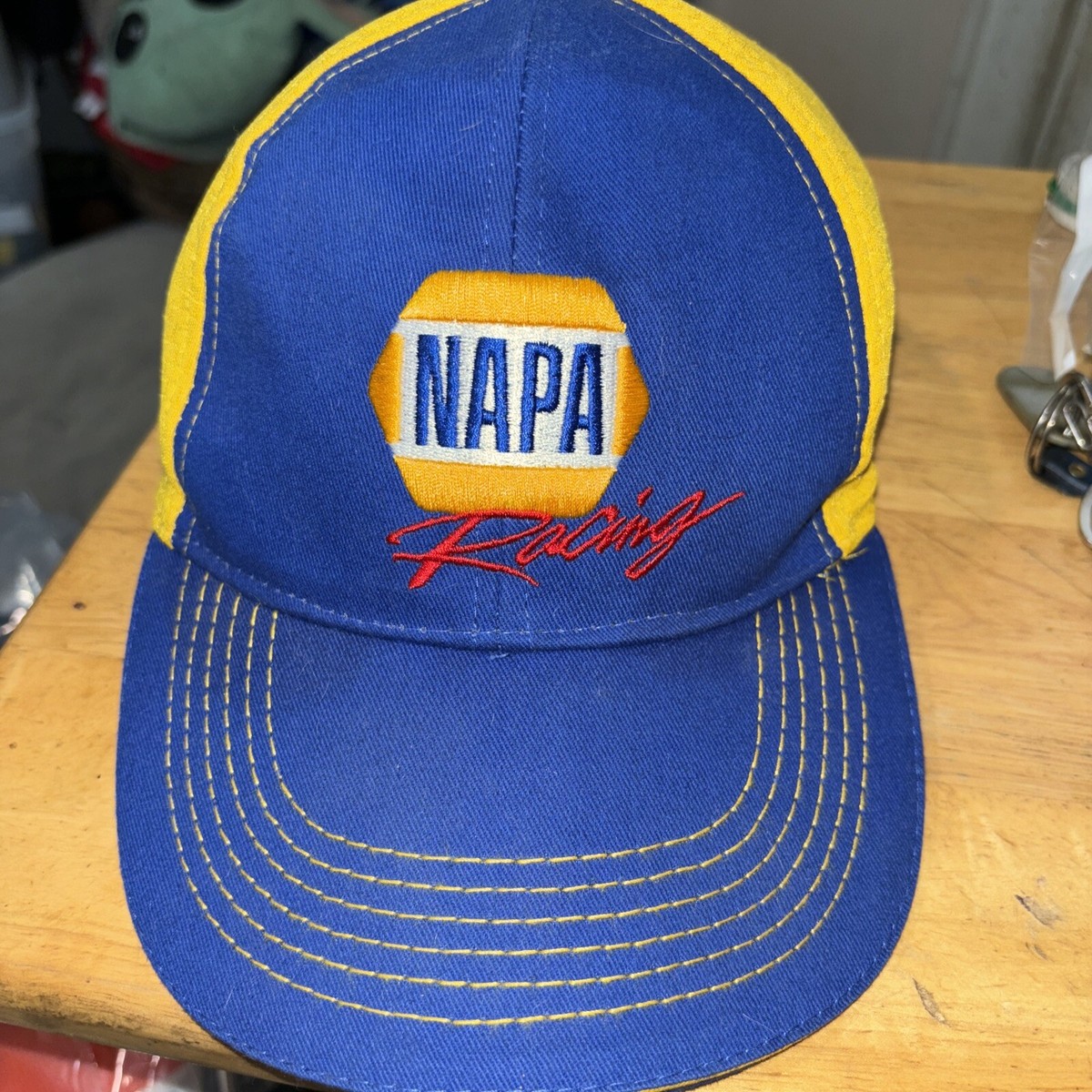 Chase Elliott NAPA Racing Hat Blue Yellow Limited Edition