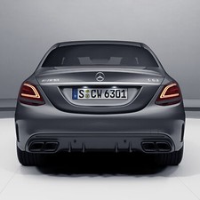 C 63 AMG Facelift Diffusor C-Klasse W205 S205 Limousine & T-Modell Nightpaket