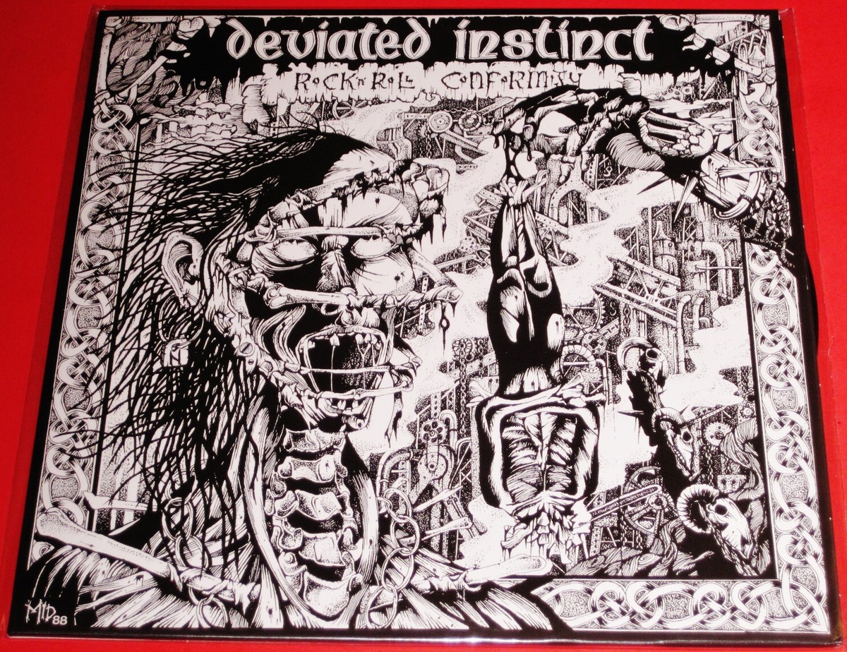 Deviated Instinct: Rock 'N' Roll Conformity LP 180G Black Vinyl