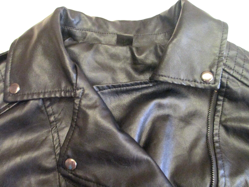 South Side Serpents Motorcycle Jacket Youth Unisex XL Zip Up Back Patch EUC - Picture 4 of 9