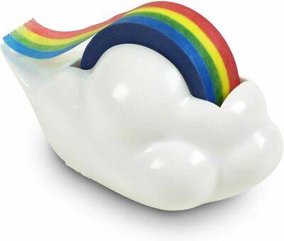 Original Fred FLYING COLORS Regenbogen Klebeband und Wolkenspender Neuheit