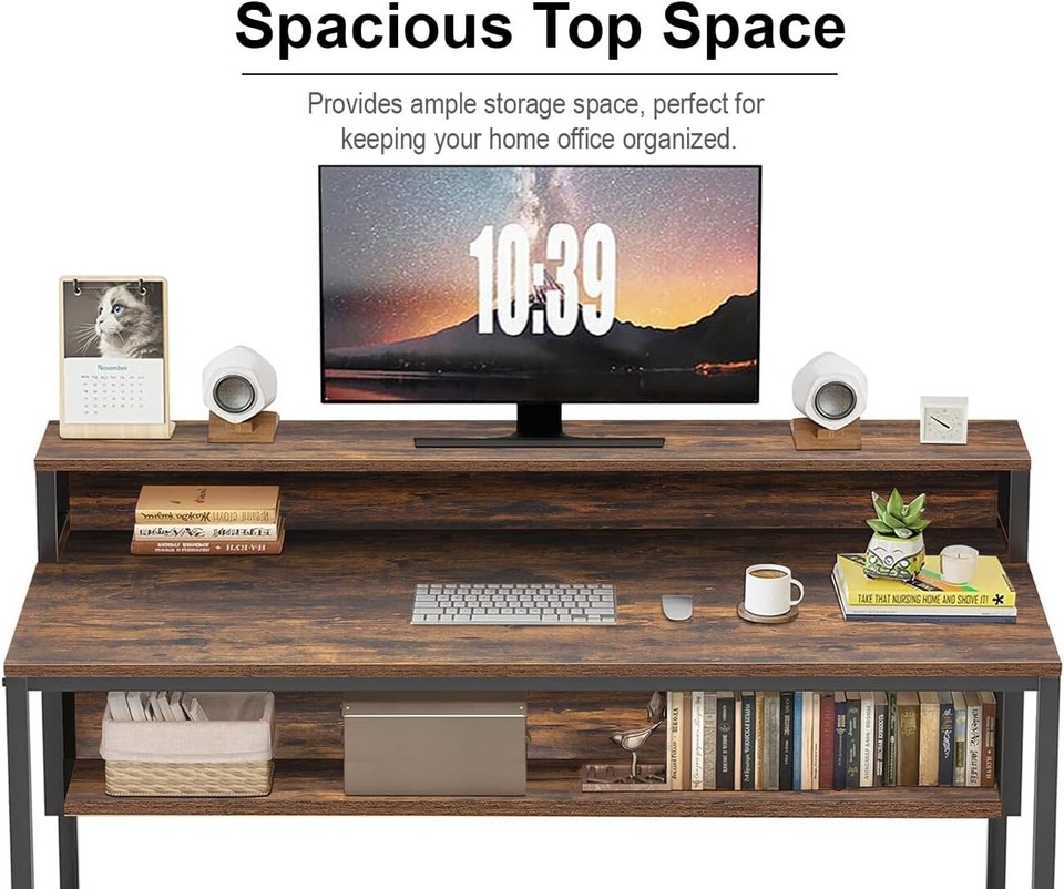 Computer Desk Laptop PC Study Table Writing Home Office Desk