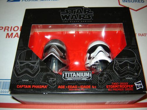 Star Wars The Black Serie Titanhelme #2 Captain Phasma & Storm Trooper - Bild 1 von 4