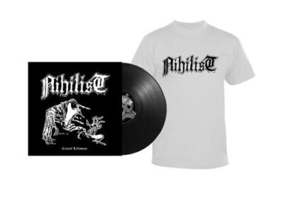NIHILIST: CARNAL LEFTOVERS (LP + L T-SHIRT) - LP vinyl SEALED