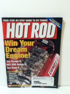 VINTAGE JUNE 2003 HOT ROD MAGAZINE WIN YOUR DREAM ENGINE!