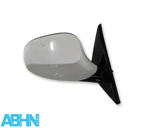 BMW 1 Series E82 E88 LCi 09-13 Right Side Electric Door Mirror White +Gloss Base