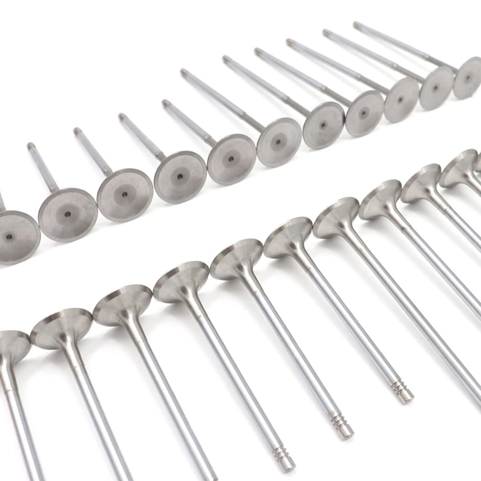 24x Válvulas de entrada de escape de admisión para Audi VW Golf R32 Passat R36 3,6 L VR6 Foto 2 de 4