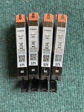 Canon PGI-570PGBKXL Black High Capacity Ink Cartridge - 0318C001 (Original) x 4