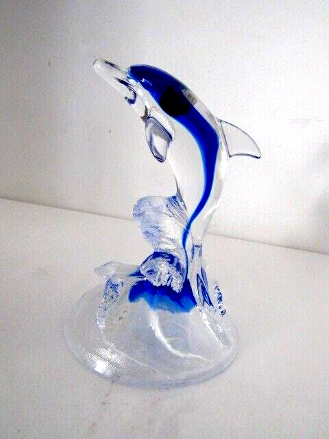 新品❣️美しい青CRYSTAL DARQUES DAUPHIN  新品❣️美しい青CRYSTAL DARQUES DAUPHIN 新品❣️美しい青CRYSTAL