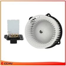 HVAC Heater Blower Motor With Resistor Kit Fits 14-18 Kia Forte 12-16 Kia Optima