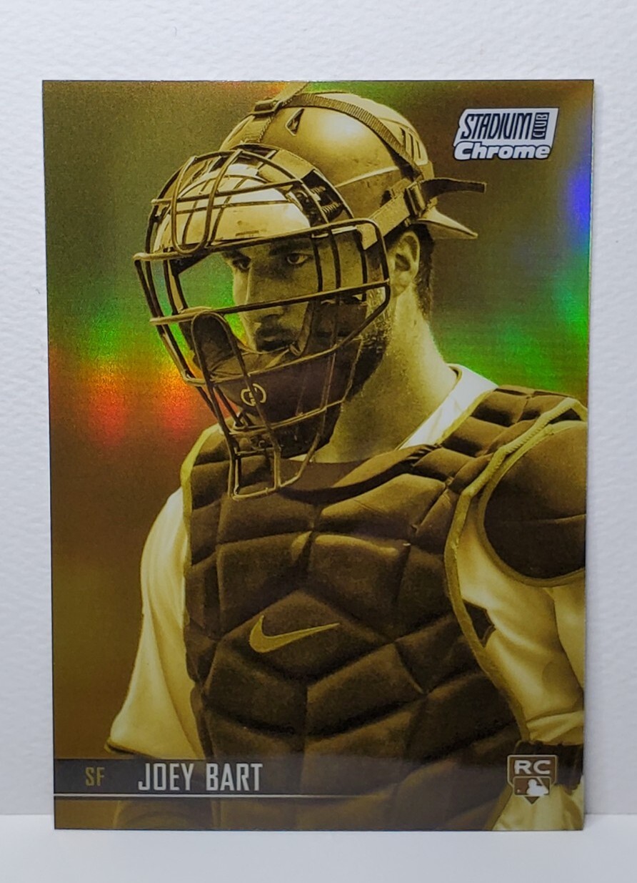 2021 Stadium Club Joey Bart SSP RC CASE HIT CHROME GOLD MINTED REFRACTOR ðŸŒ