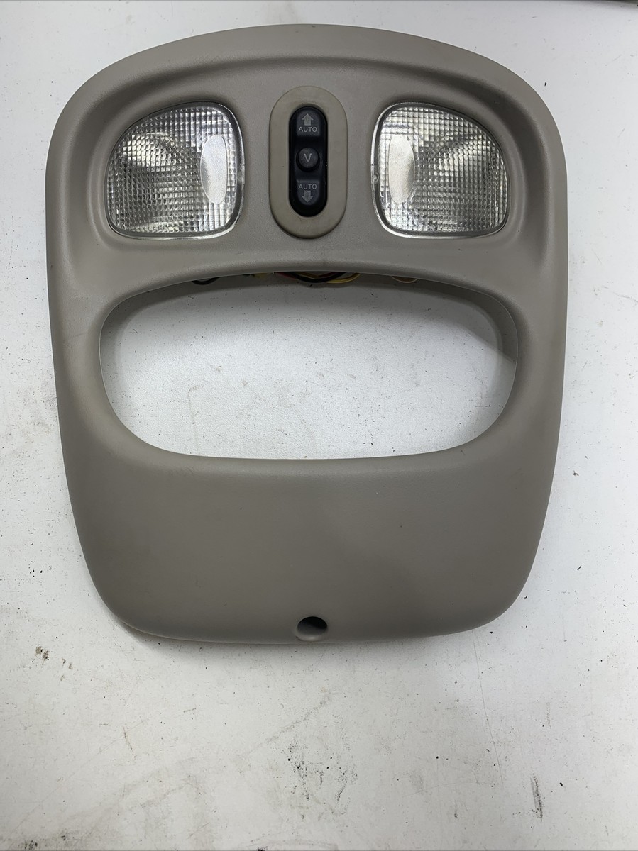 DHD stub 99 ライトグレー 2002-2008 Dodge Ram 1500 OverHead Over Head Console Map Dome Light