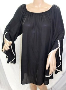black chiffon blouse plus size