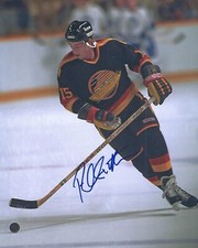 Rich Sutter Signed 8x10 Photo Vancouver Canucks Autographed COA