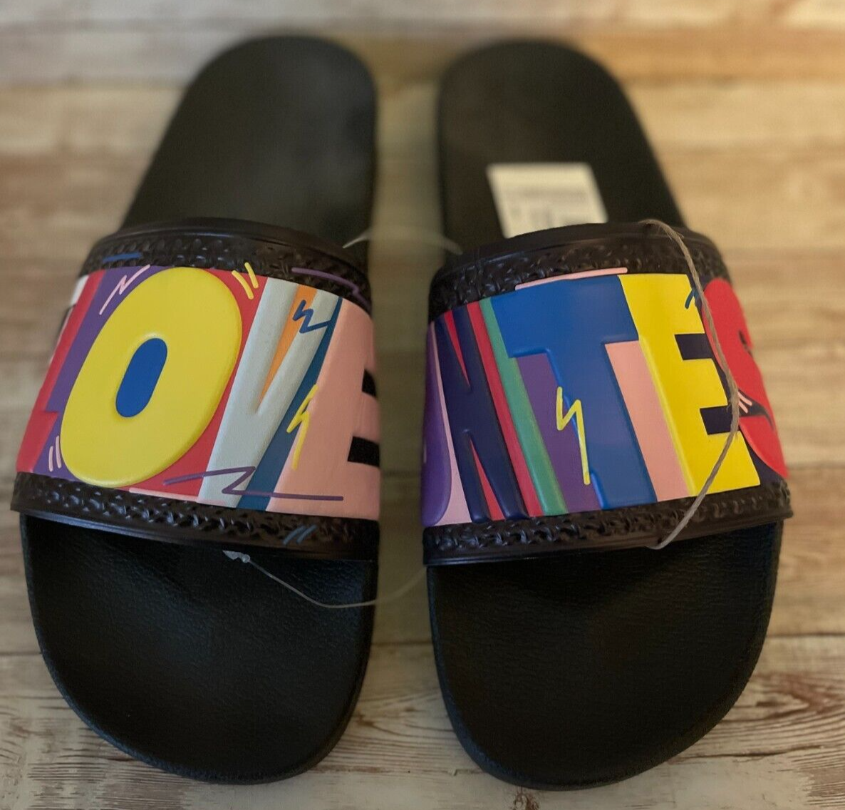 Adidas Limited Edition adidas Adilette Pride Slides Men's Size