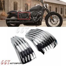 Battery Side Cover For Harley Softail FXST FLHCS Street Bob FXBBS FLSL 2018-2024