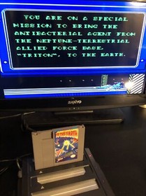 🔥To the Earth-Nintendo 1990-TESTED/WORKS-NES Game W/ Protective Case🔥