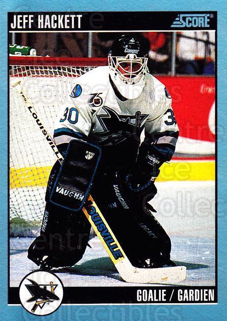 1992-93 Score Canadian #82 Jeff Hackett