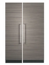Monogram ZIR300NPKII 30" Fridge & ZIF240NPKII 24" Freezer Columns in Panel Ready