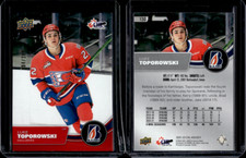2021-22 Upper Deck CHL Base Exclusives #130 Luke Toporowski /100