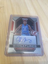 2023 PRIZM WNBA Autograph ANGEL McCOUGHTRY Atlanta Dream