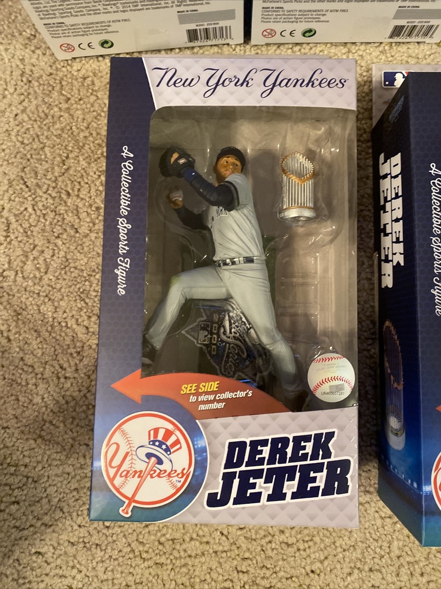 【5体セット】Mcfarlane DEREK JETER ワールドシリーズ 2014 McFarlane Derek Jeter Yankees World Series Set of 5 Action
