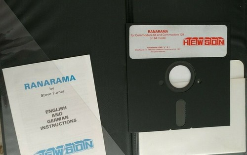 Rana Rama (Hewson 1988) Commodore C64 (Disk, Manual, Box) works - Picture 4 of 4