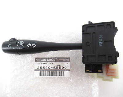 Genuine OEM Nissan 25540-65E00 Headlight Combination Switch 1990