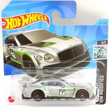 Hot Wheels Bentley Continental GT3 2018 HW Modified 3/5 Collector Mattel Cars