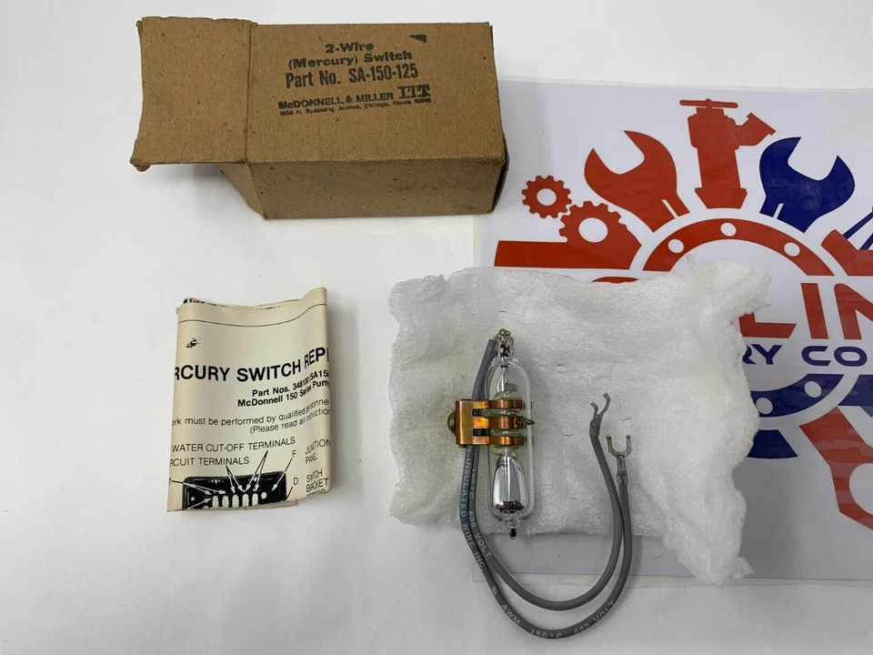 Interruptor de 2 hilos McDonnell & Miller XYLEM SA150-125 Foto 2 de 2