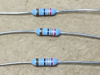 (3 PC)  DALE  321-0133-00  Res Metal Film 237 Ohm 1% 1/8W  RNC55K2370F, 5043ED23